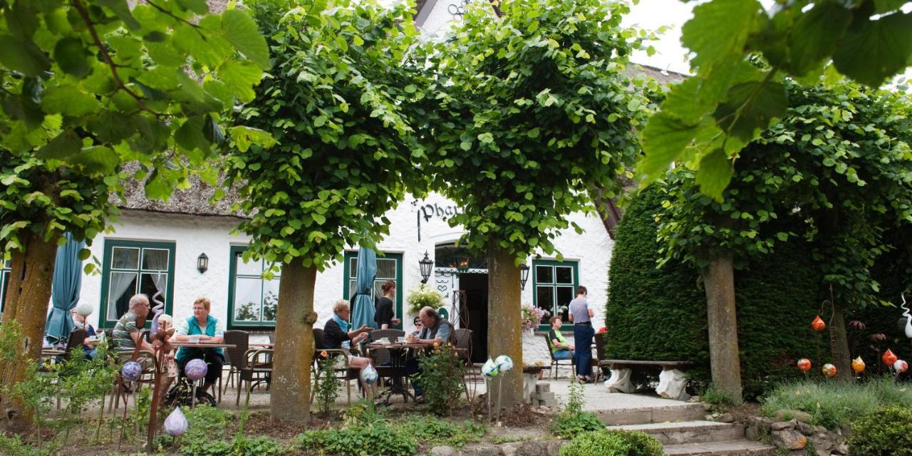 Hotel, Restaurant, Cafe Pharisaeerhof - Nordseeurlaub Mit Hund Nordstrand Exteriör bild